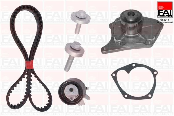 FAI AUTOPARTS Водяной насос + комплект зубчатого ремня TBK357-6329